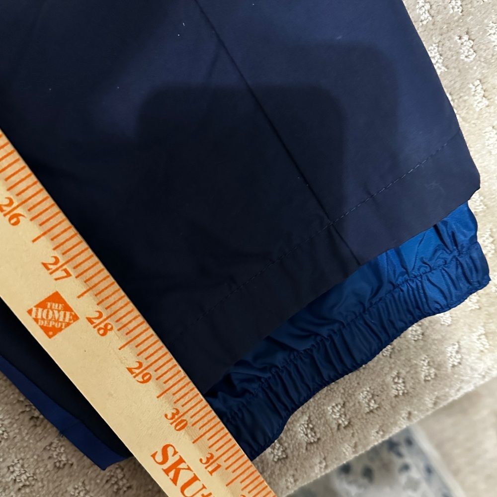 Patagonia Women’s Insulated Snow Pants Size 10 Blue Ski Winter - Picture 7 of 8